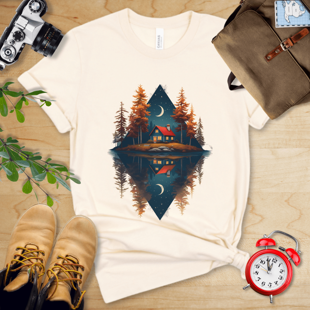 Hike Tee T-Shirt Natural / S House by The Lake Shirt