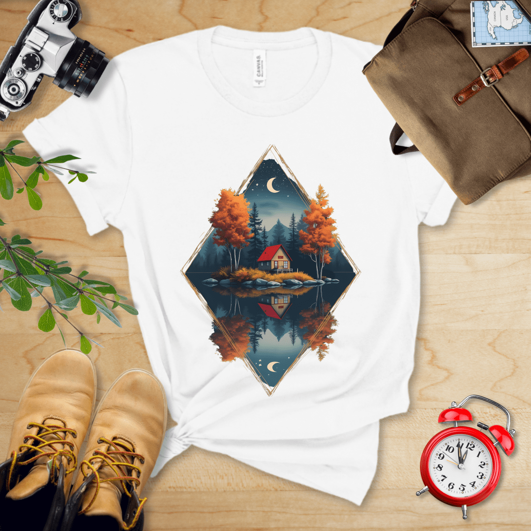 Hike Tee T-Shirt White / S House By The Lake Shirt