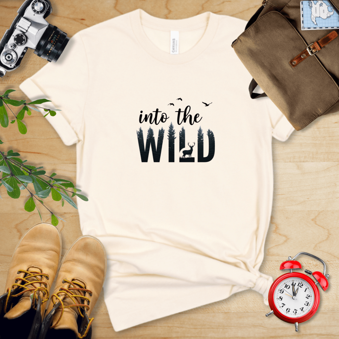 Hike Tee T-Shirt Natural / S Into the wild Shirt