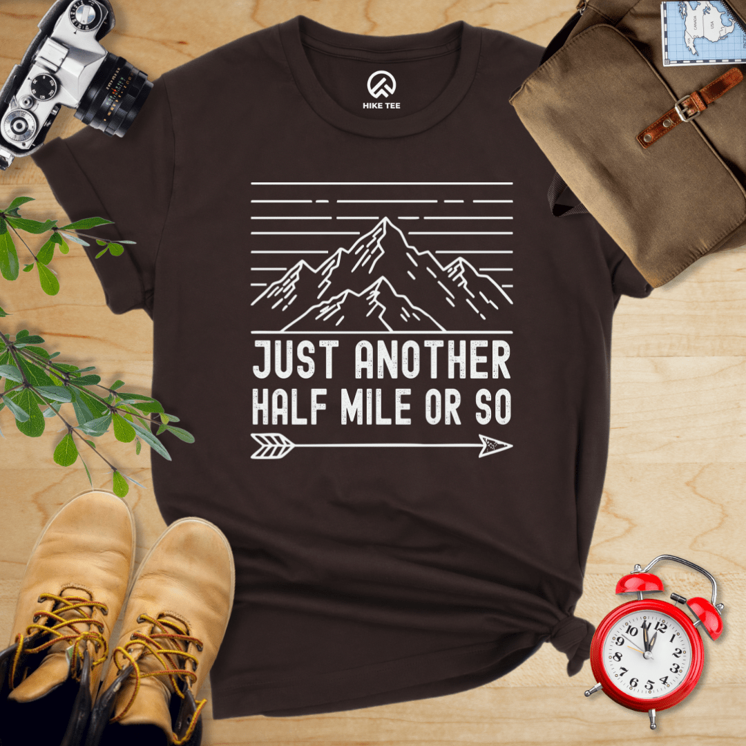 Hike Tee T-Shirt Brown / S Just Another Half Mile Or So