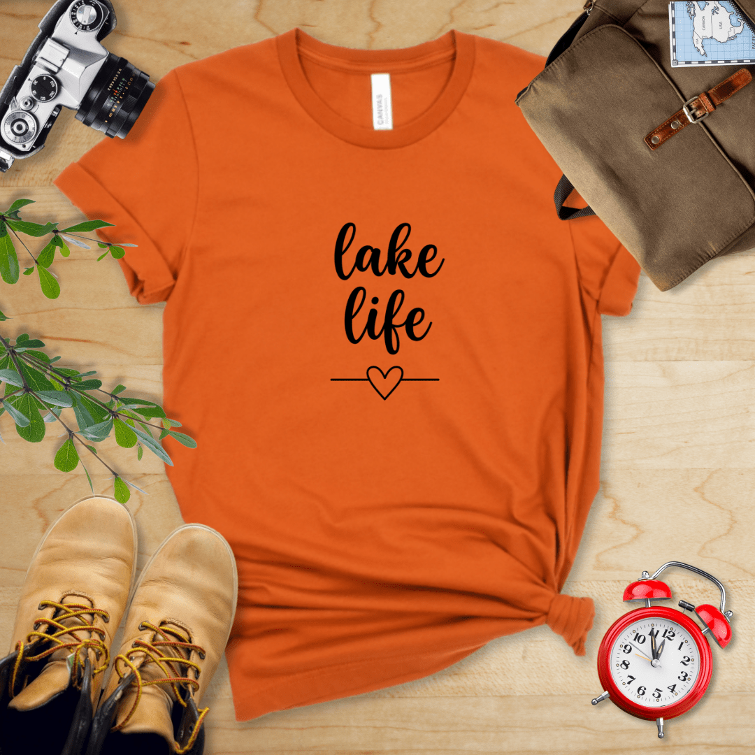 Hike Tee T-Shirt Autumn / S Lake Life Shirt