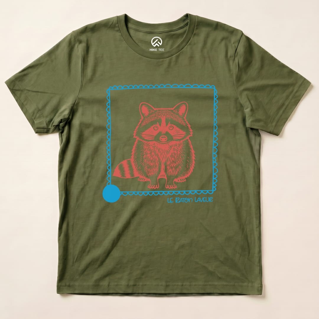 Hike Tee T-Shirt Le Raton Laveur Shirt