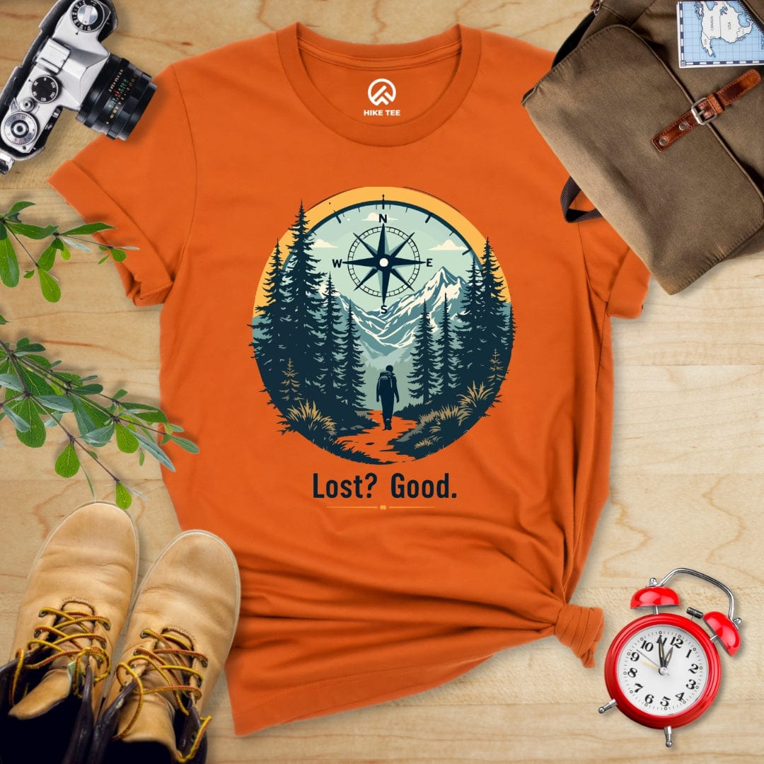 Hike Tee T-Shirt Autumn / S Lost? Good. Shirt