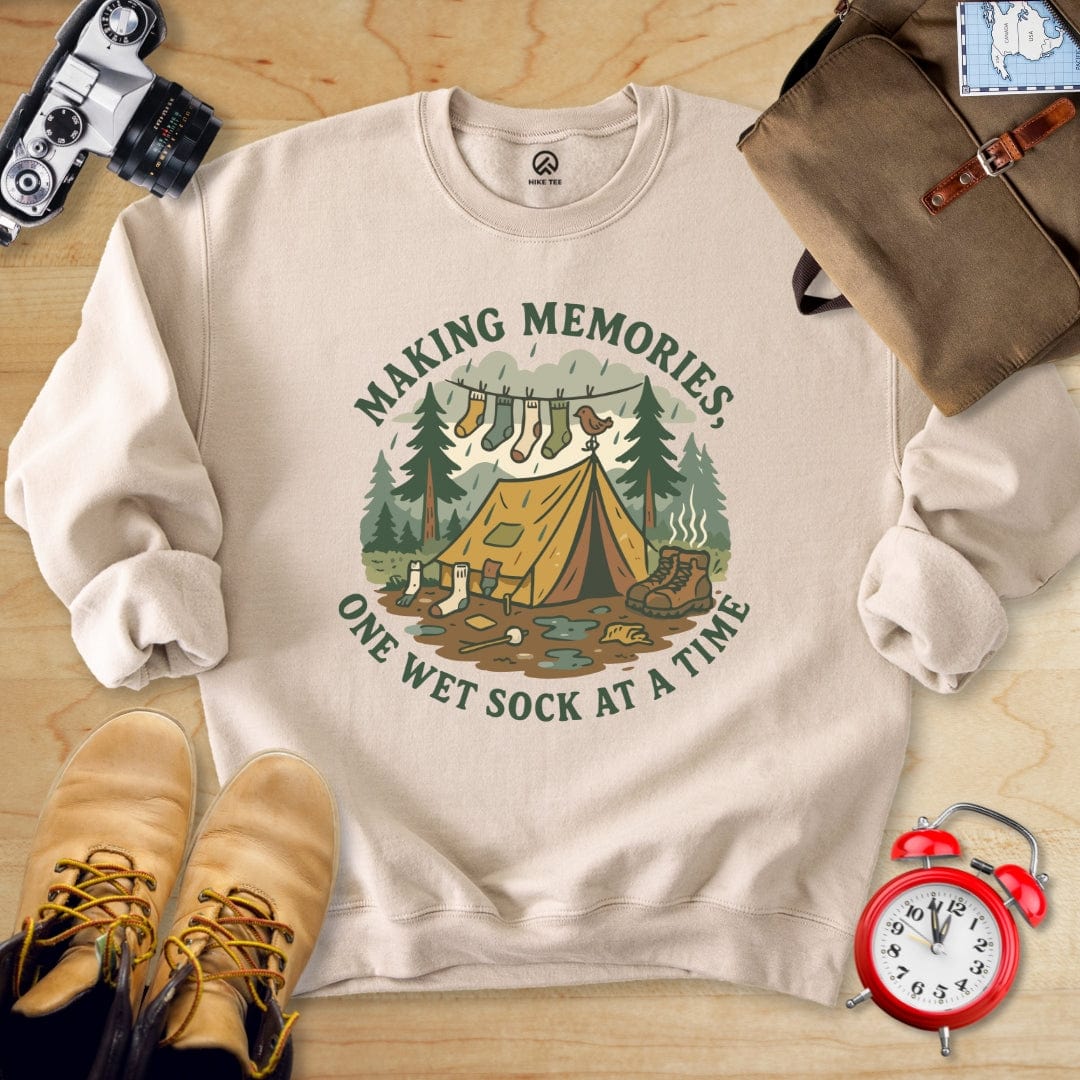 Hike Tee Sweatshirt Sand / S Making Memories Sweatshirt