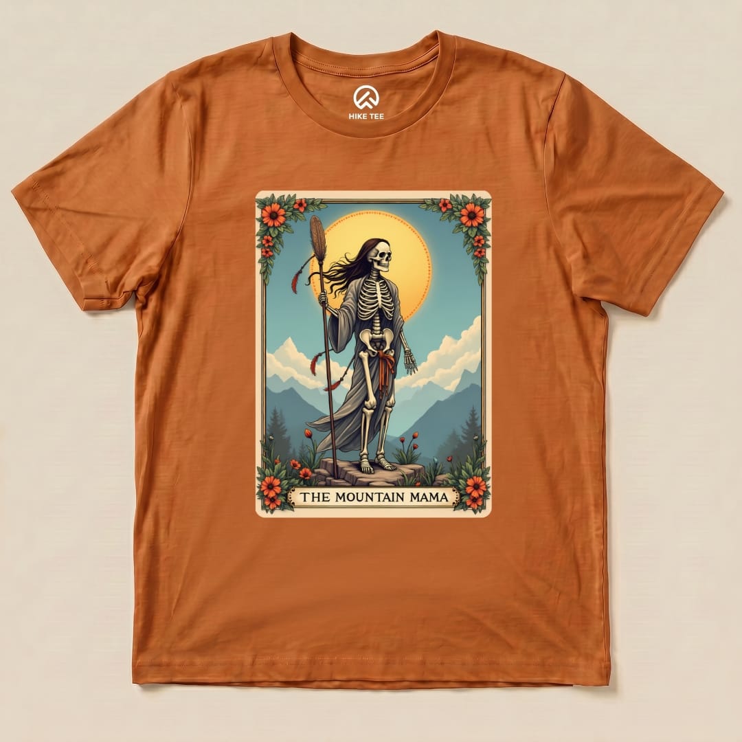 Mountain Mama Tarrot Card Shirt Printify T-Shirt Autumn / S