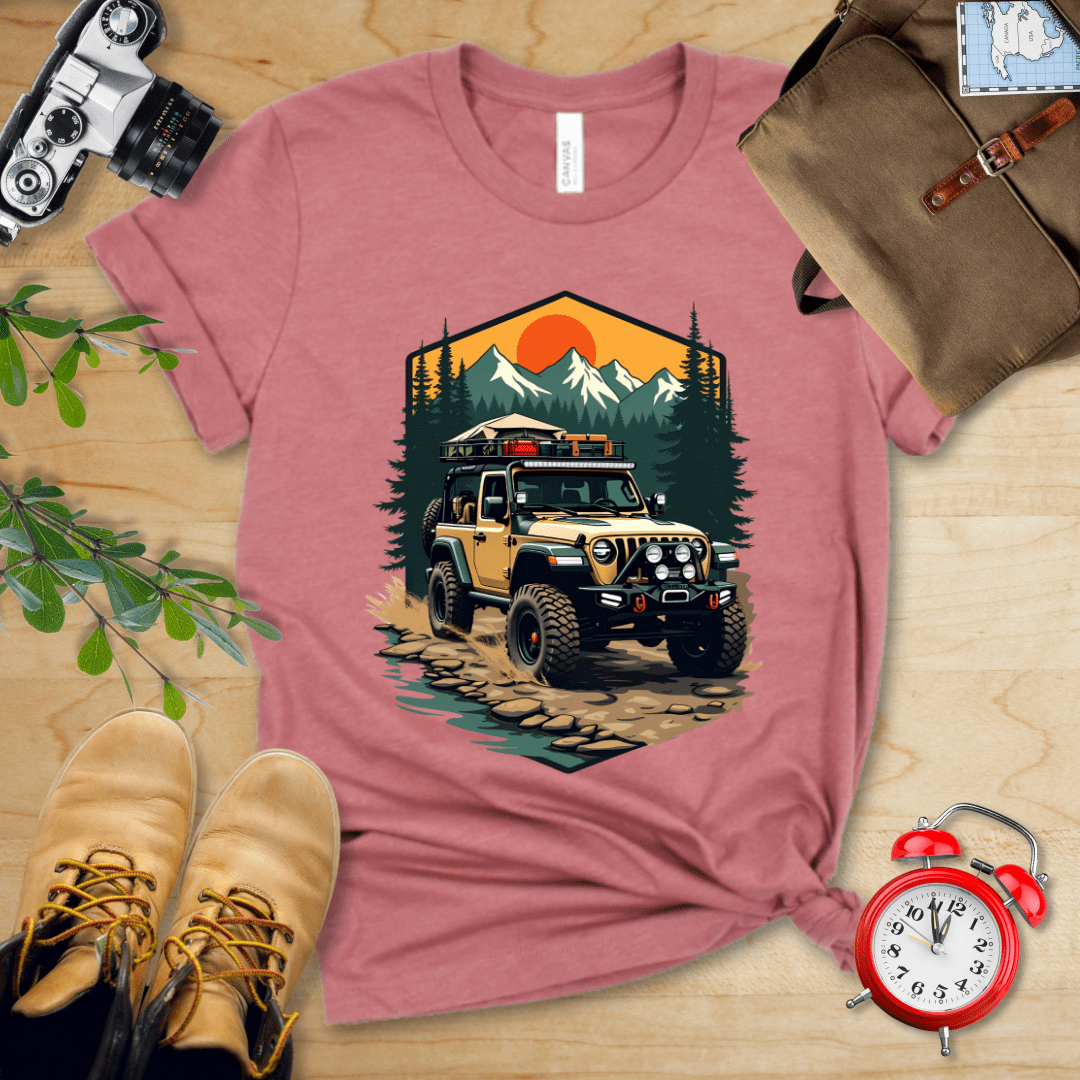 Hike Tee T-Shirt Heather Mauve / S Off-Road Expedition Shirt