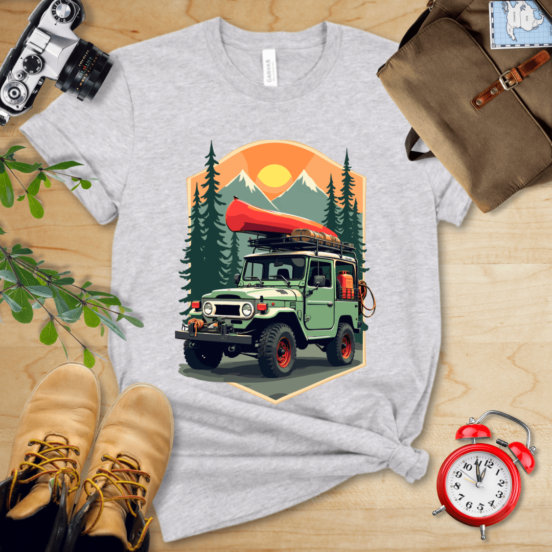 Hike Tee T-Shirt Athletic Heather / S Offroad Adventure Shirt