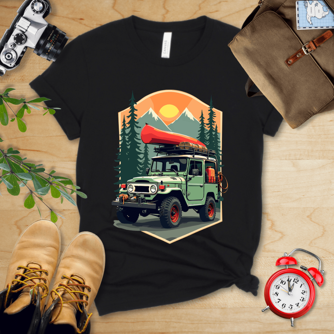 Hike Tee T-Shirt Black / S Offroad Adventure Shirt