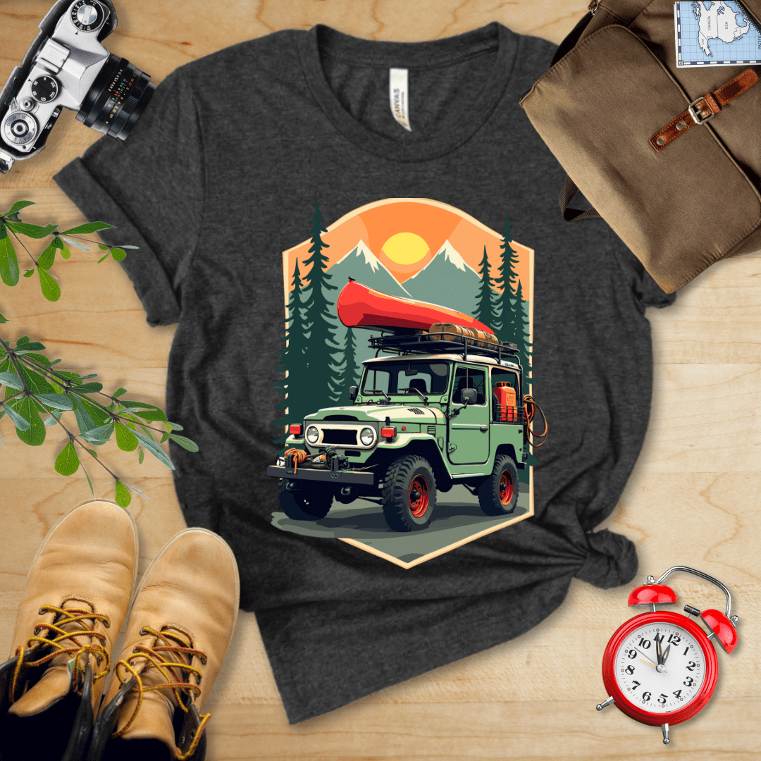 Hike Tee T-Shirt Dark Grey Heather / S Offroad Adventure Shirt