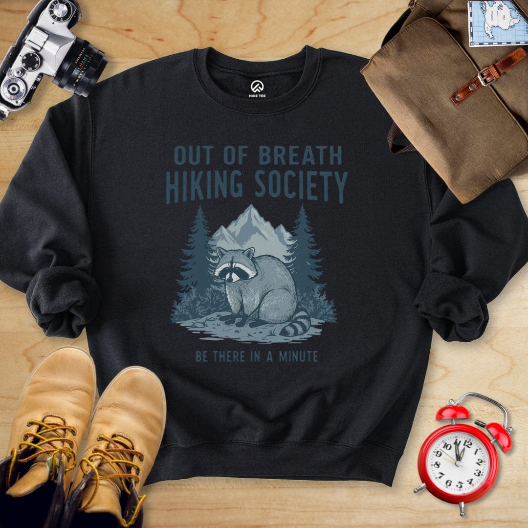 Hike Tee Sweatshirt Black / S Out Of Breath Sweatshirt