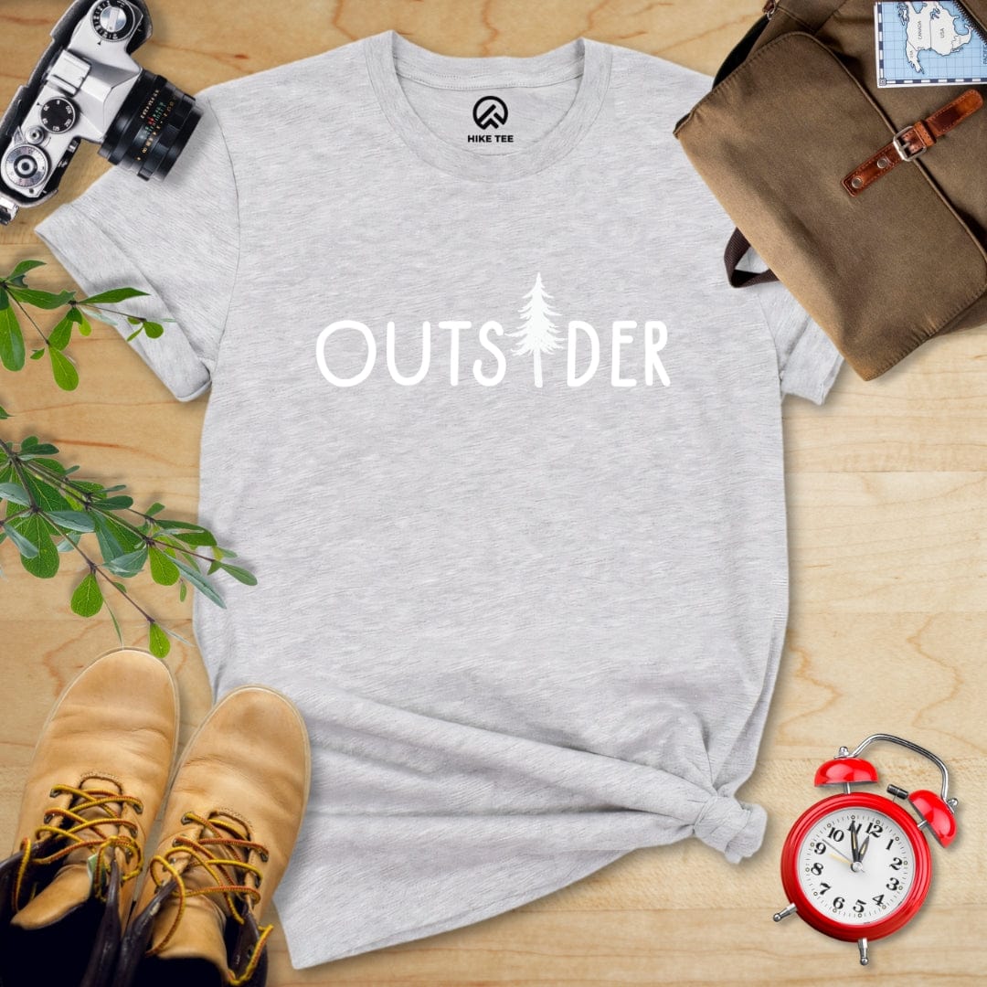 Hike Tee T-Shirt Athletic Heather / S Outs!der Shirt