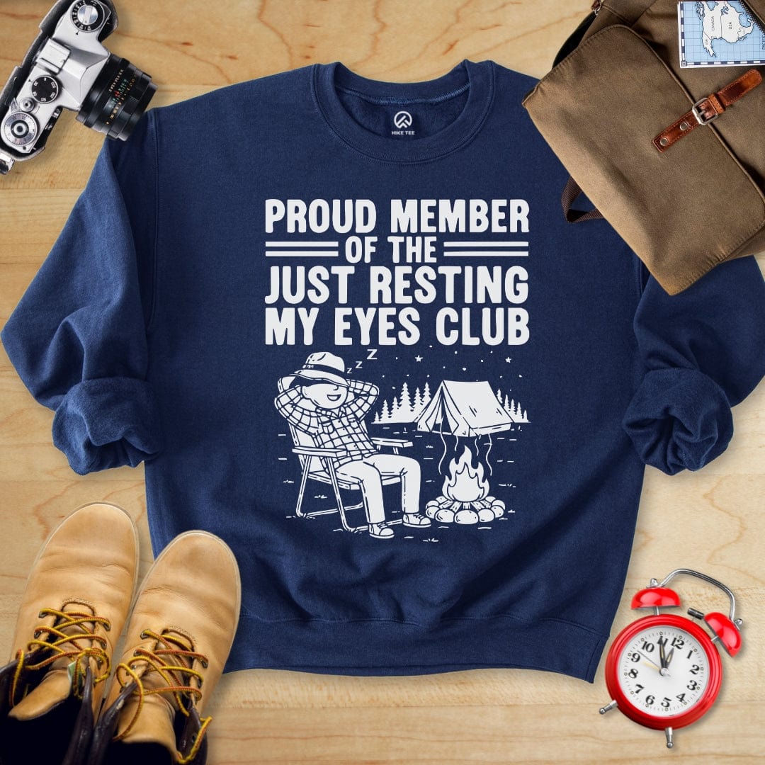 Hike Tee Sweatshirt Navy / S Praud Member Sweatshirt