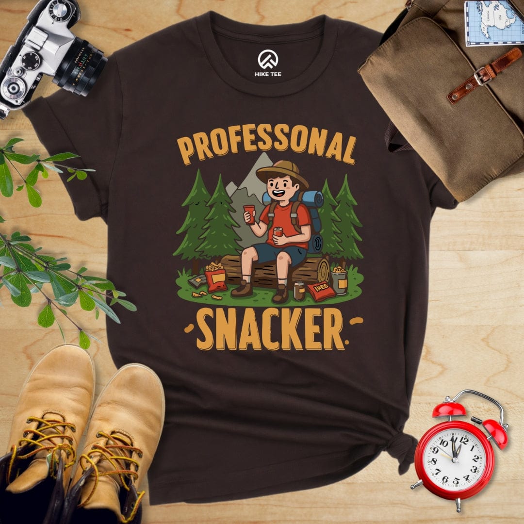 Hike Tee T-Shirt Brown / S Pro Snacker Shirt