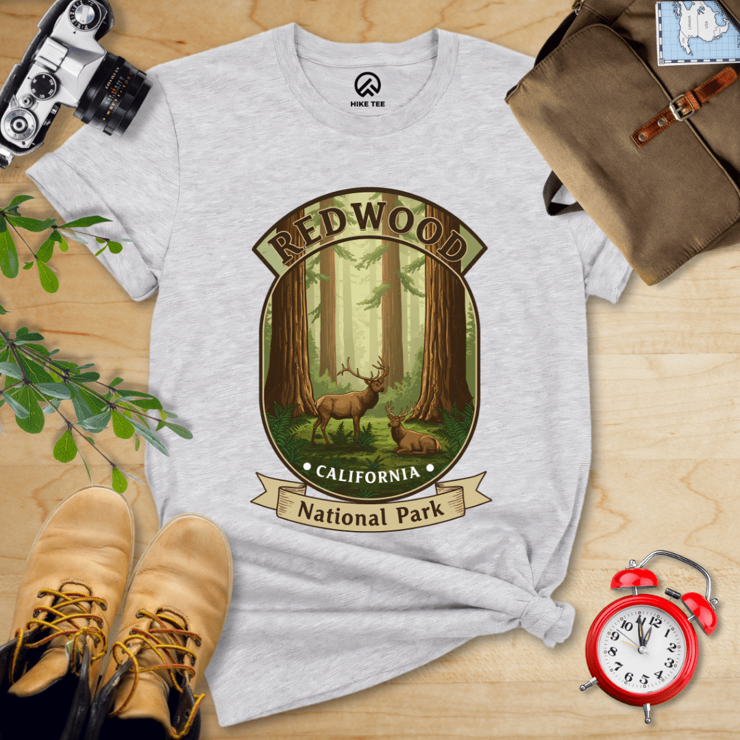 Hike Tee T-Shirt Athletic Heather / S Redwood Elk Shirt