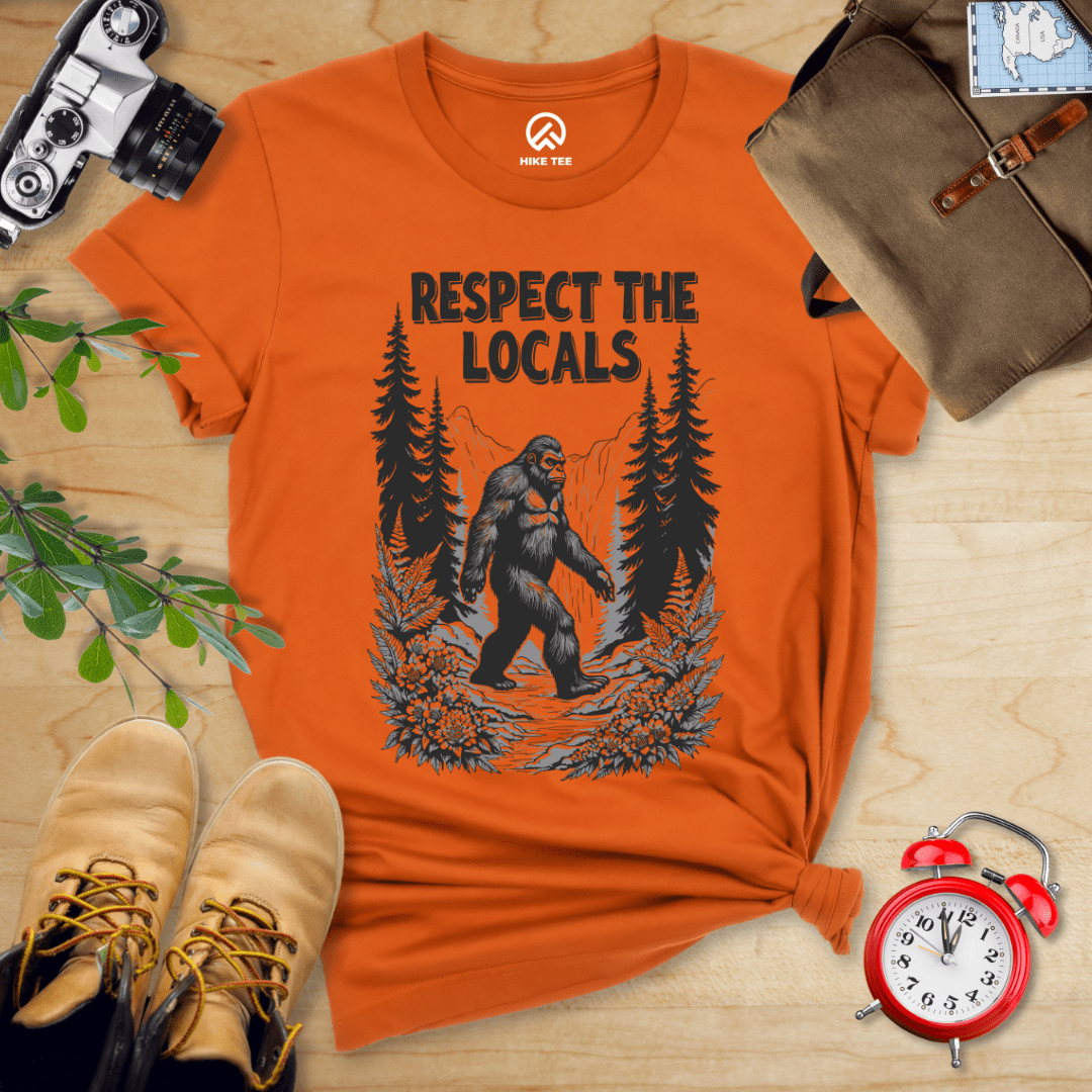 Hike Tee T-Shirt Autumn / S Respect The Locals Shirt