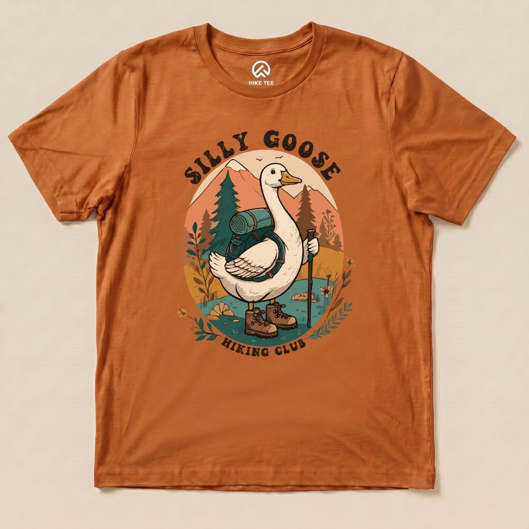 Hike Tee T-Shirt Autumn / S Silly Goose Hiking Shirt