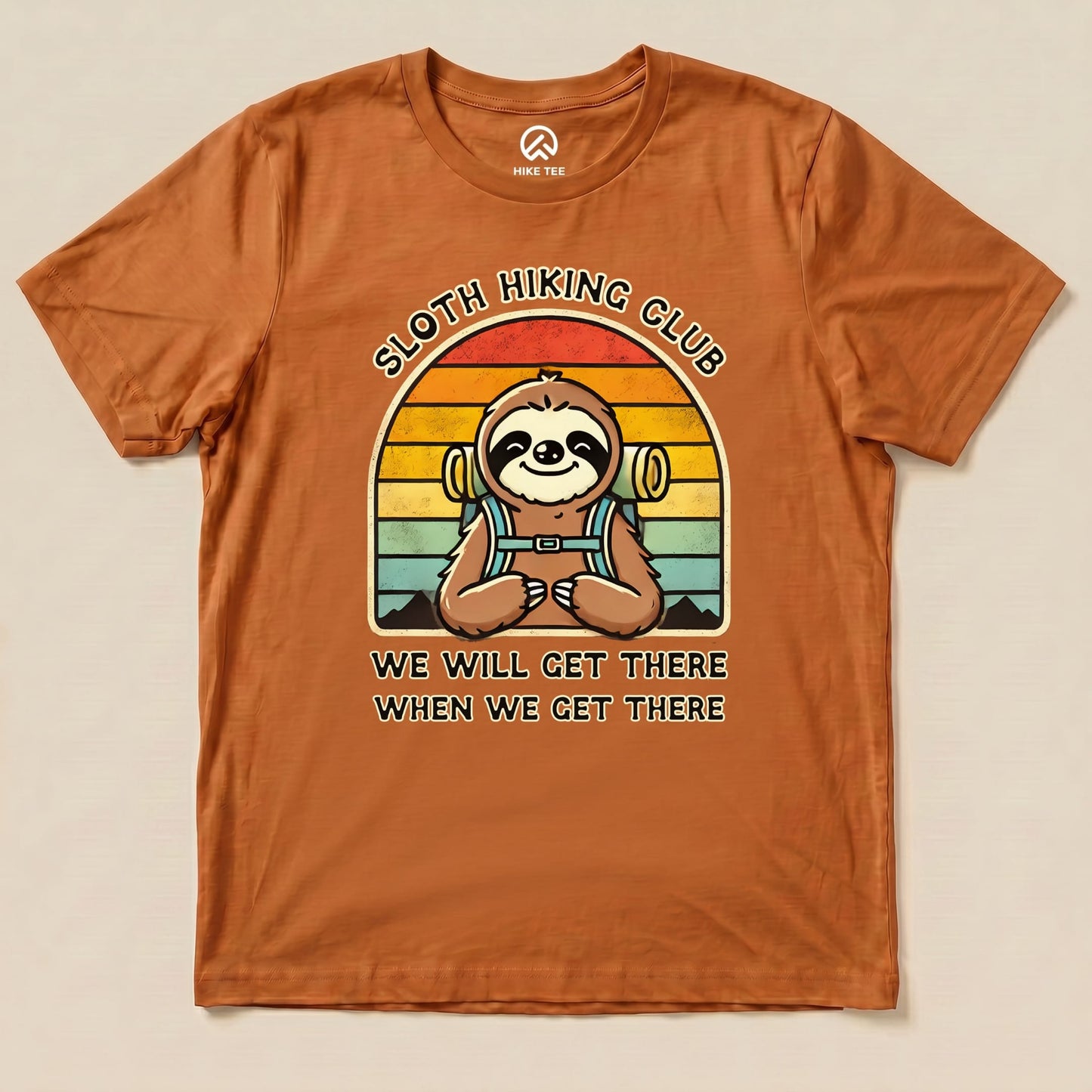 Hike Tee T-Shirt Autumn / S Sloth Hiking Club Shirt