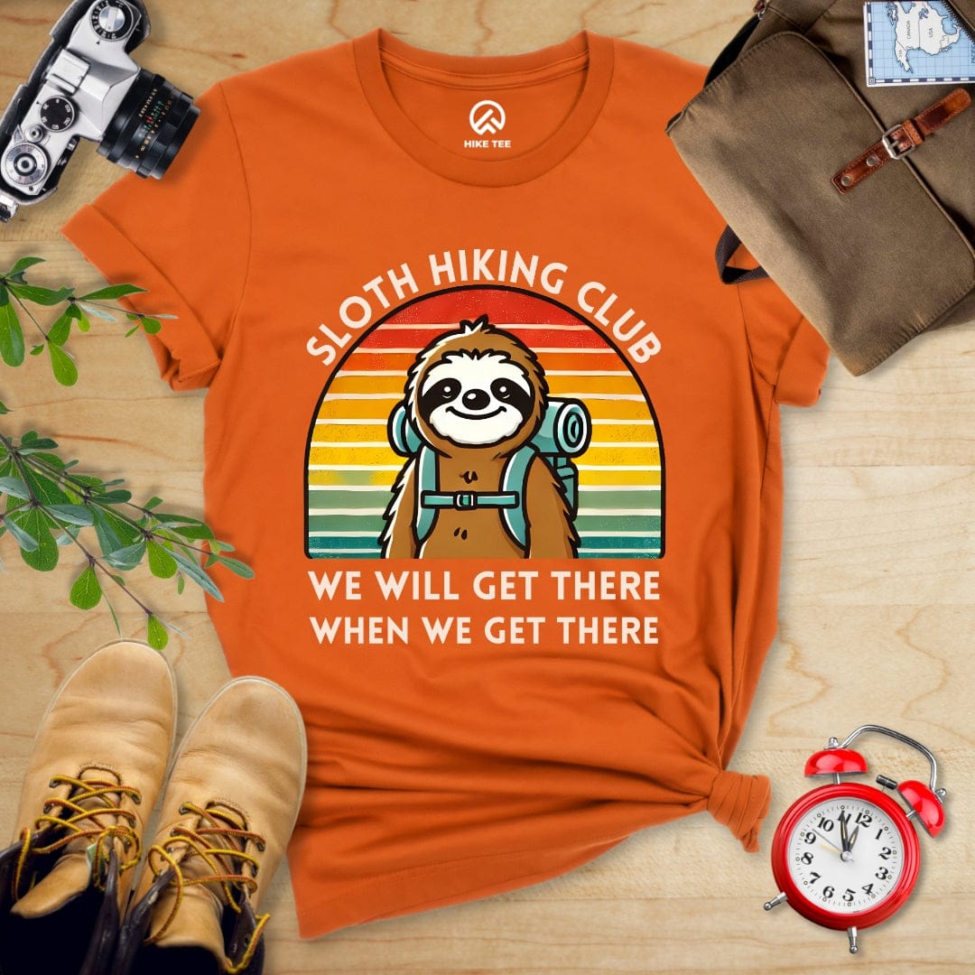 Hike Tee T-Shirt Autumn / S Sloth Hiking Club T-Shirt