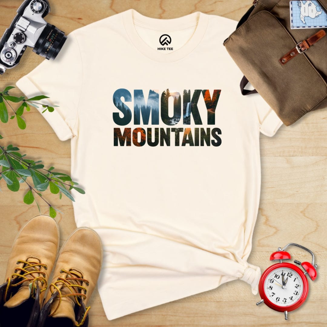 Hike Tee T-Shirt Natural / S Smoky Mountains Shirt