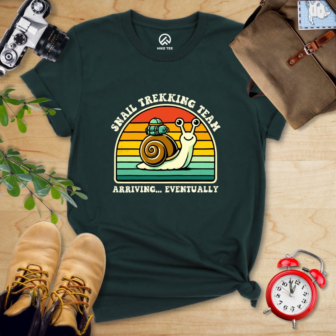Hike Tee T-Shirt Forest / S Snail Trekking Team Shirt