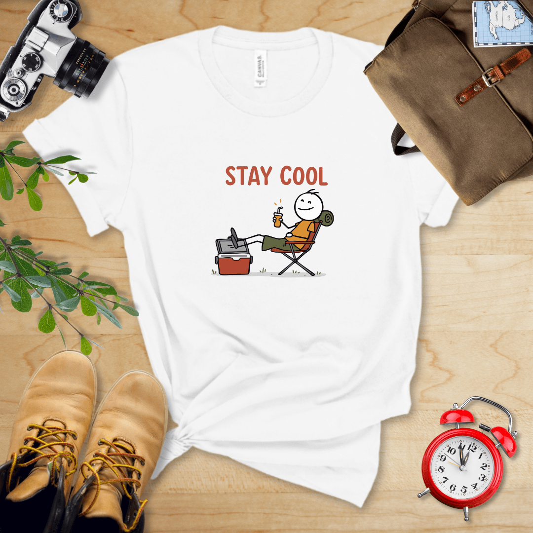 Hike Tee T-Shirt White / S Stay Cool Shirt