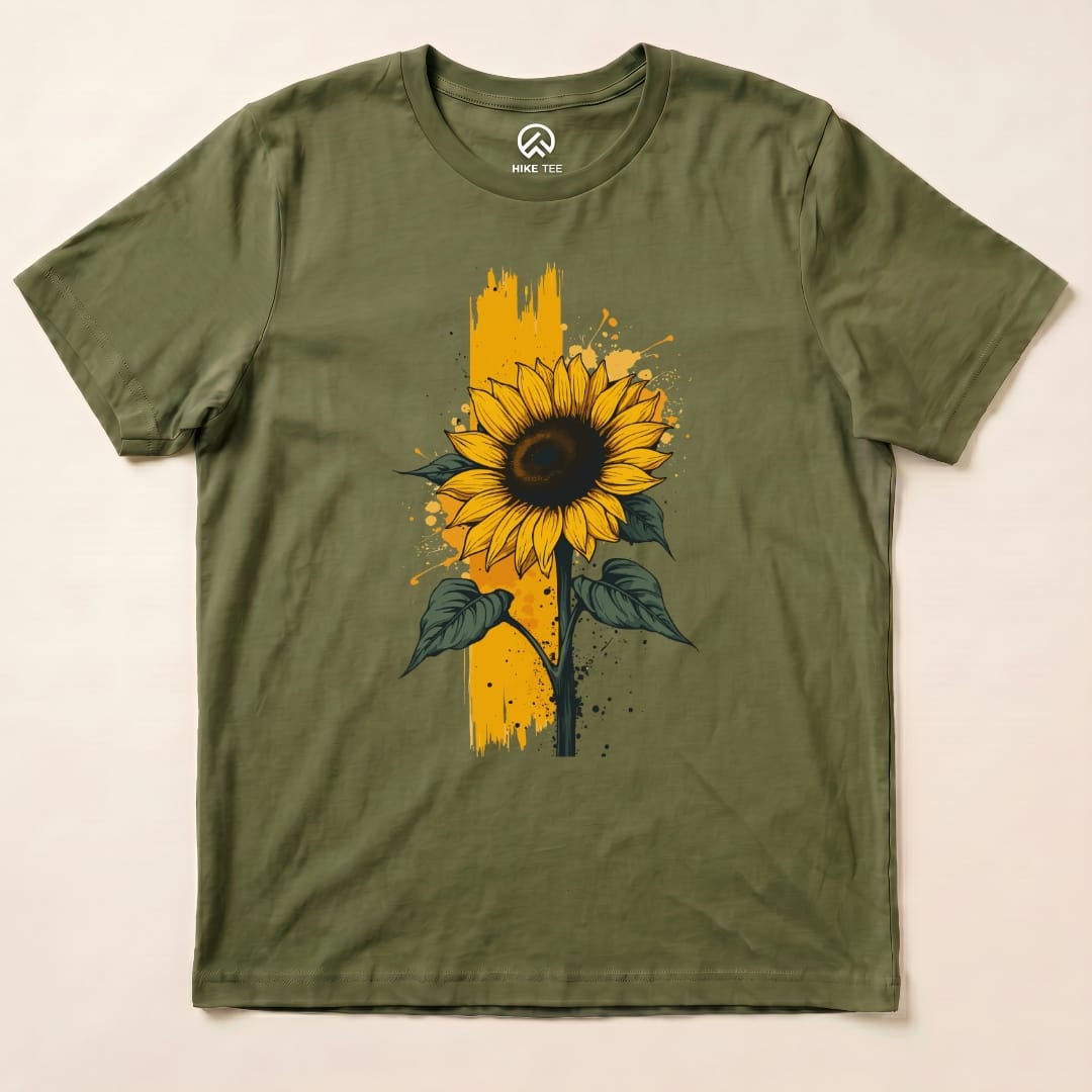 Sunflower Shirt Hike Tee T-Shirt Military Green / S