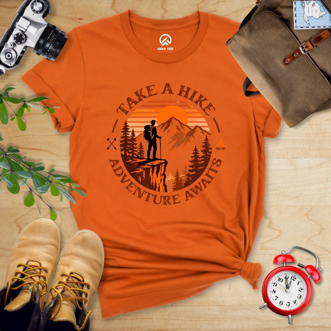 Hike Tee T-Shirt Autumn / S Take a Hike Sunset Shirt