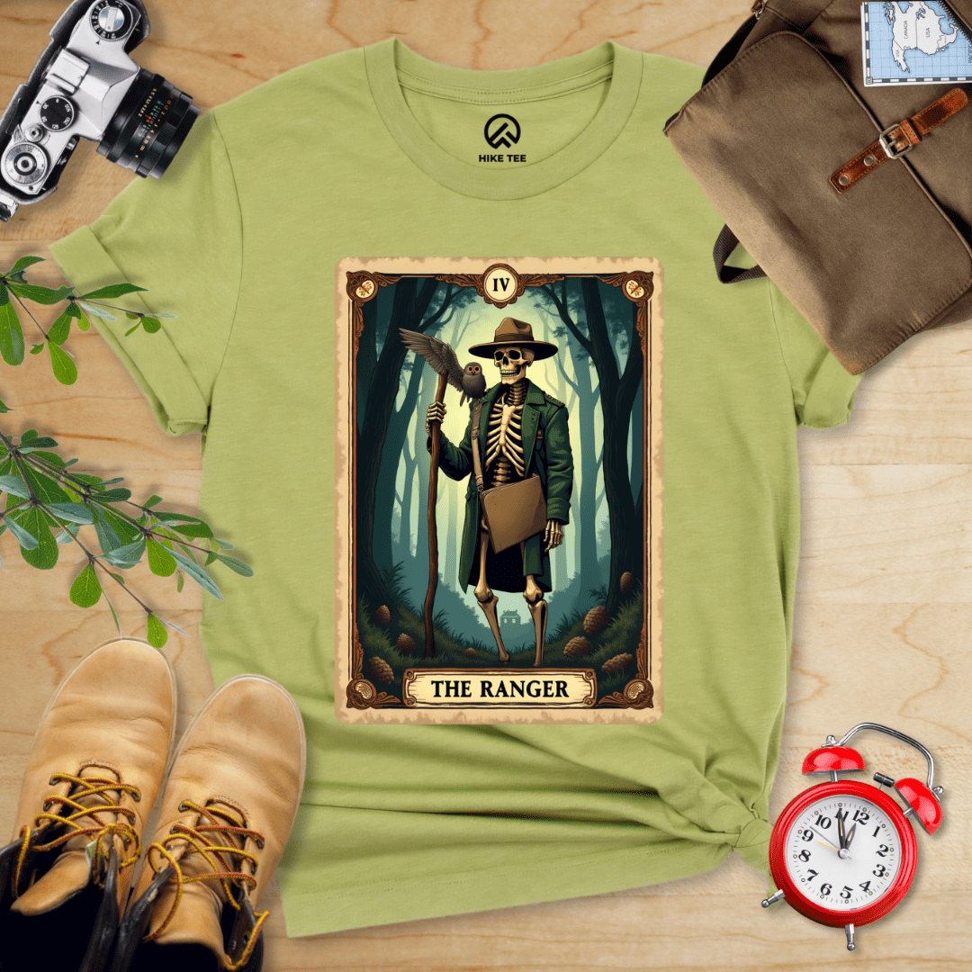 Hike Tee T-Shirt Heather Green / S The Ranger Card Shirt
