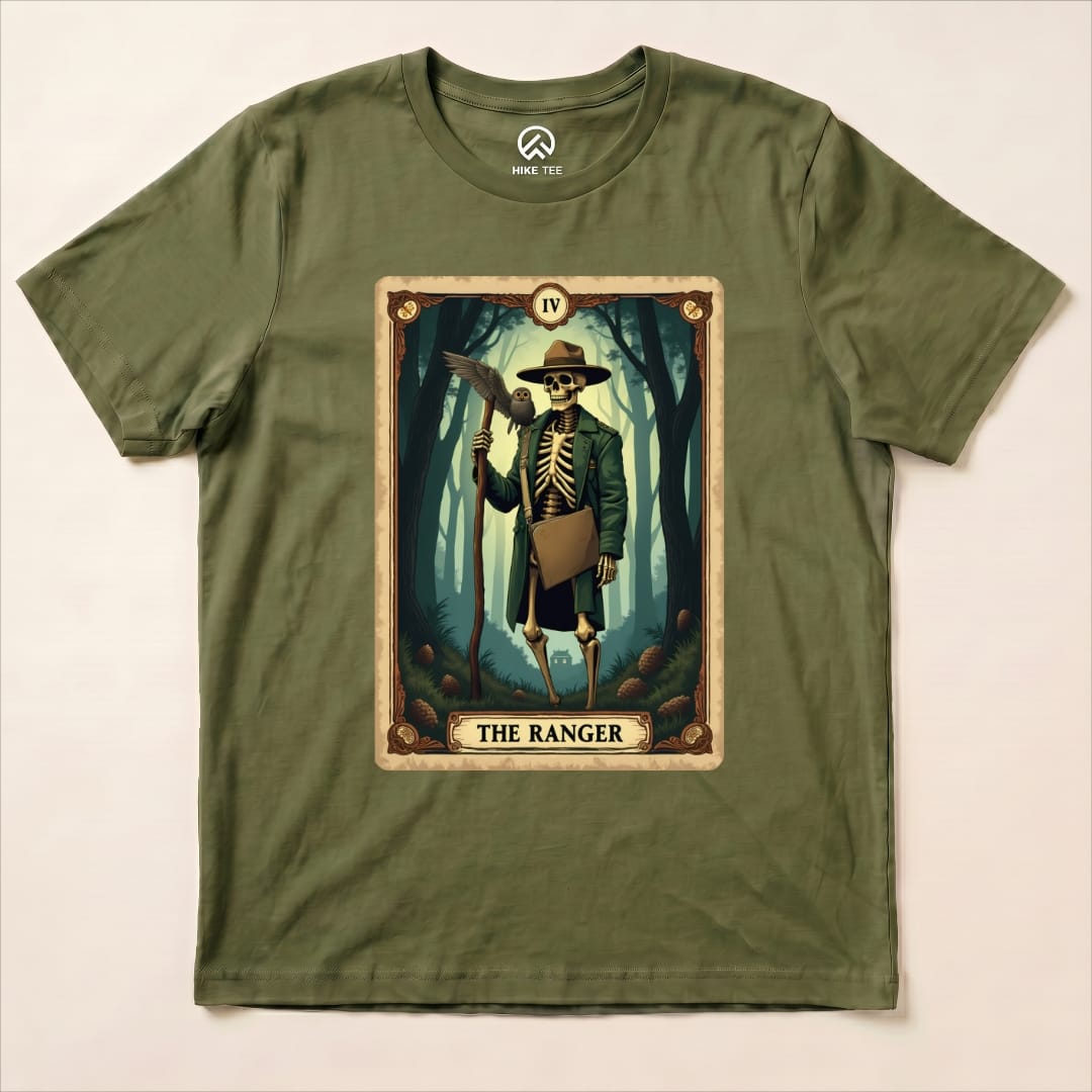 The Ranger Card Shirt Hike Tee T-Shirt Military Green / S