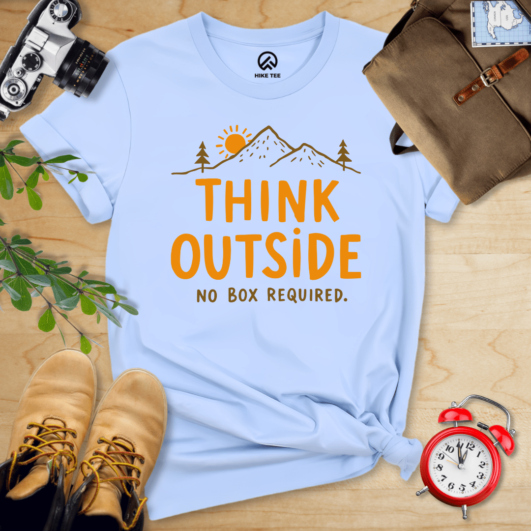 Hike Tee T-Shirt Baby Blue / S Think Outside Shirt