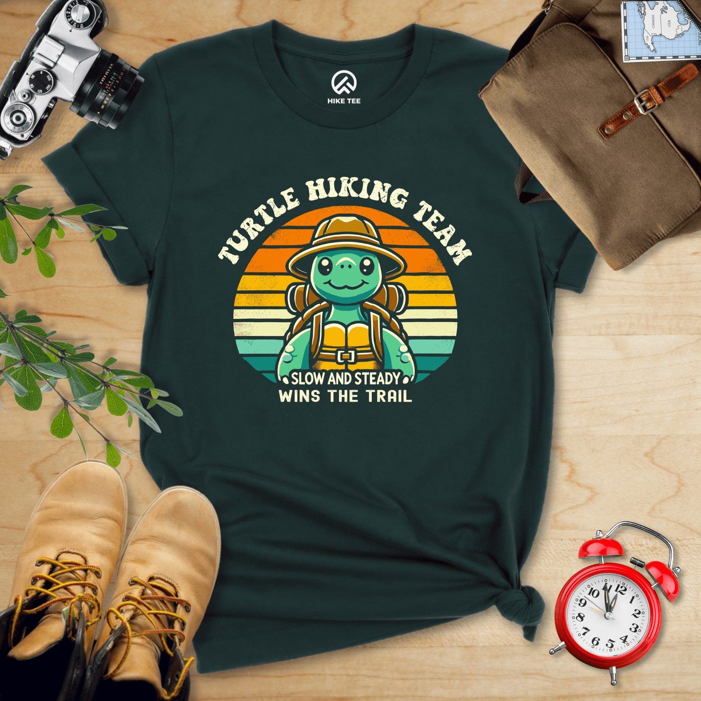 Hike Tee T-Shirt Forest / S Turtle Hiking Team Shirt