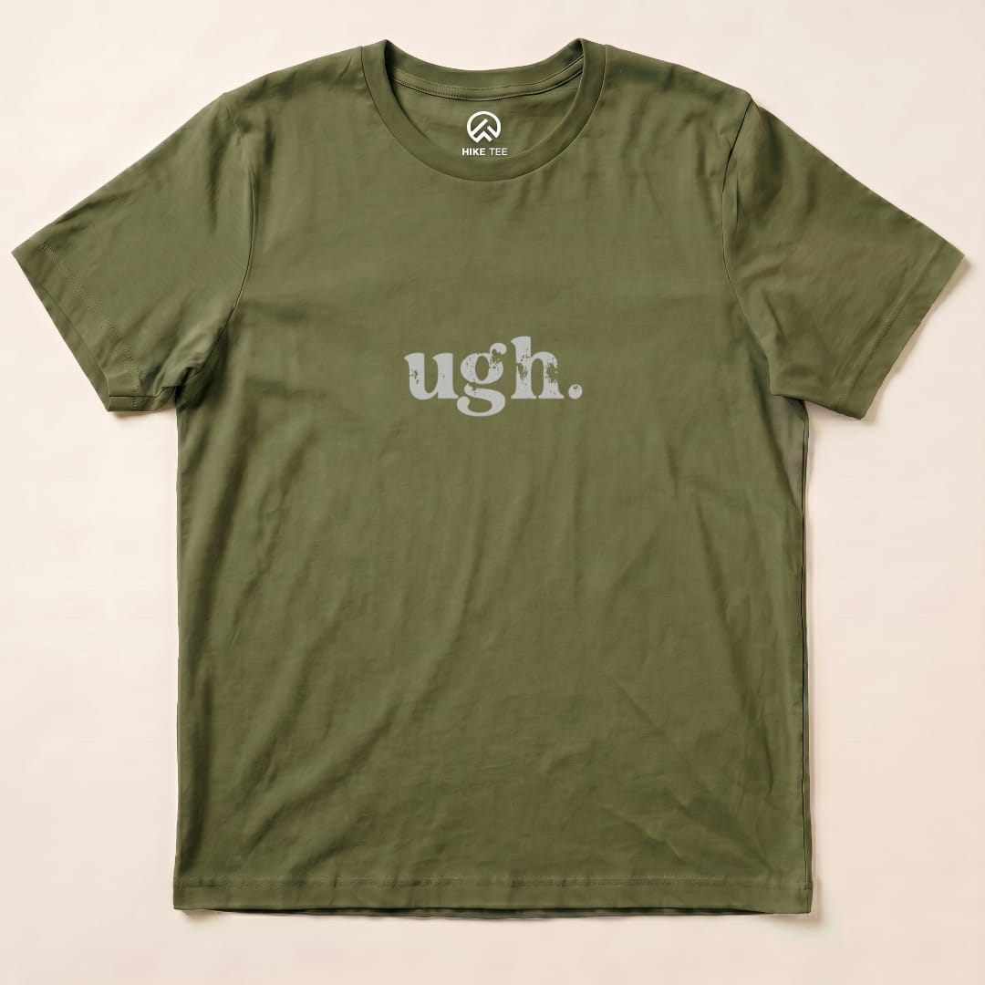ugh. Shirt Hike Tee T-Shirt Military Green / S