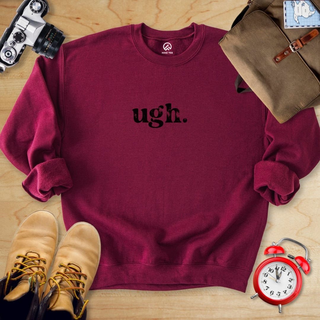 Hike Tee Sweatshirt Maroon / S ugh Sweatshirt