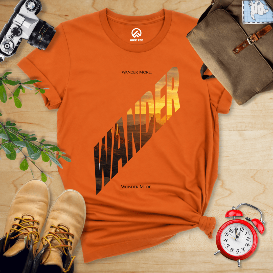 Hike Tee T-Shirt Autumn / S Wander More Shirt