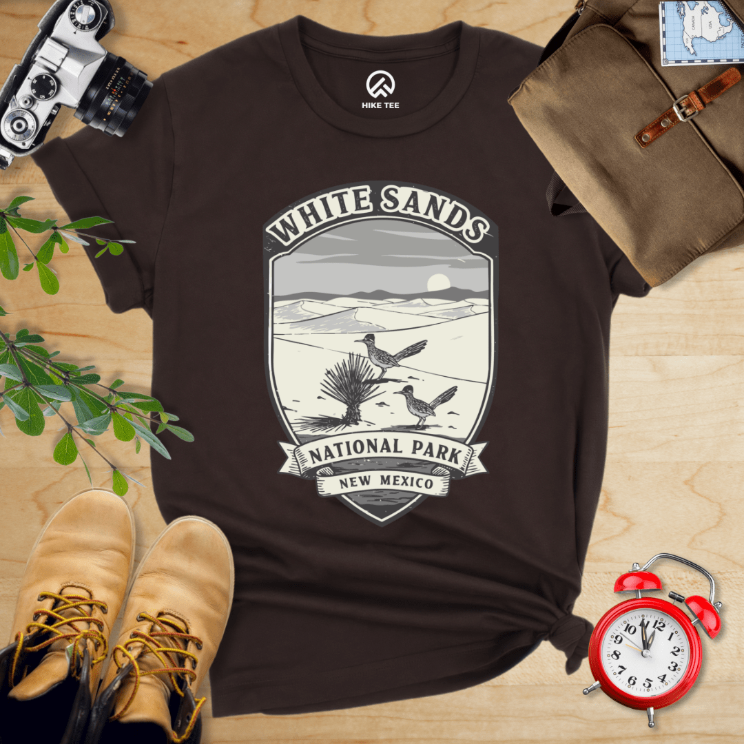Hike Tee T-Shirt Brown / S White Sands Shirt