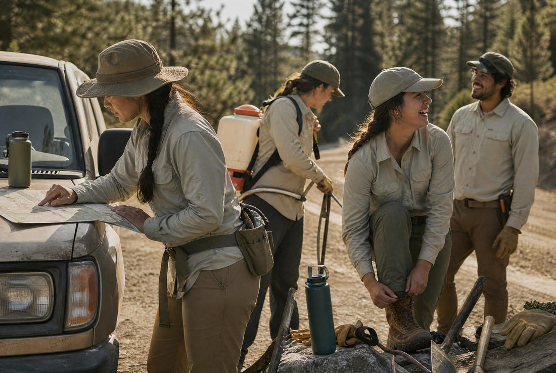Best Button-Up Hiking Shirts for Outdoor Workers