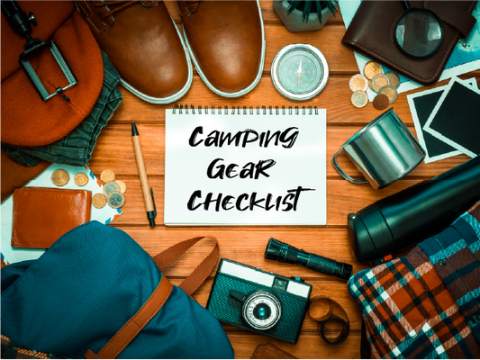 Camping gear checklist for Adventurer