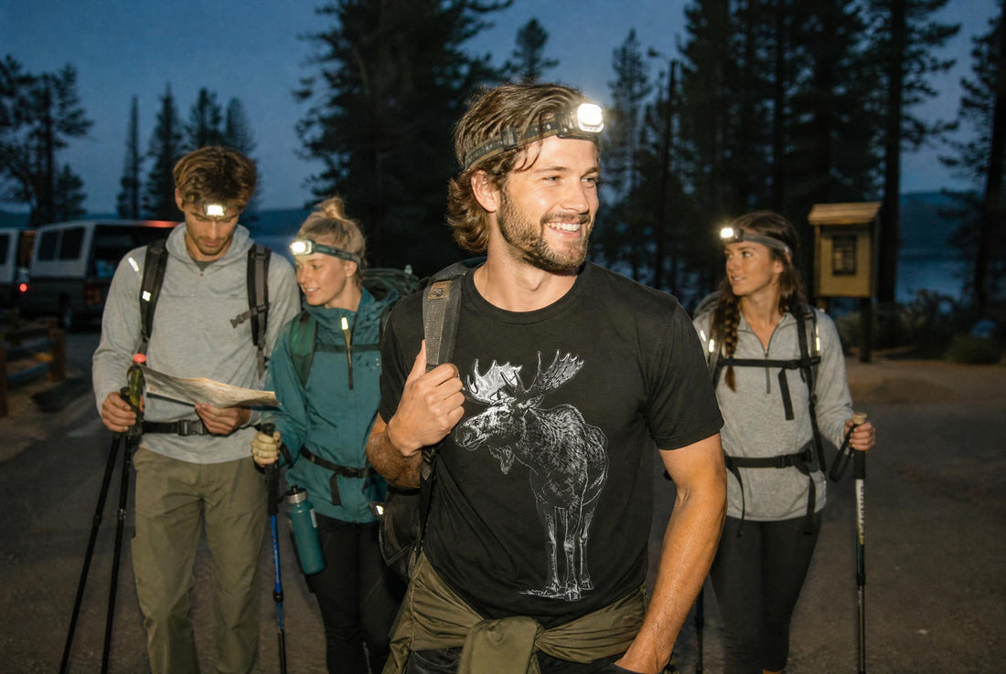 Reflective Hiking Shirt: Night Hike Visibility