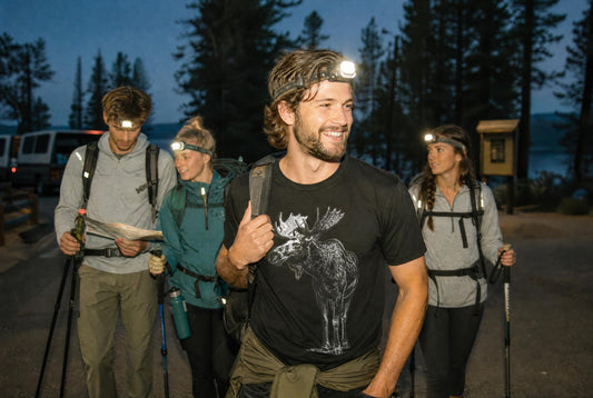 Reflective Hiking Shirt: Night Hike Visibility