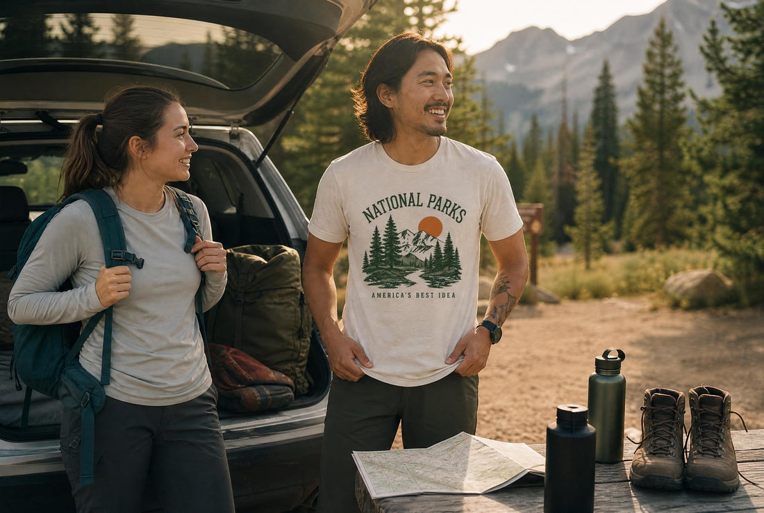 Graphic Tees vs Technical Hiking Shirts