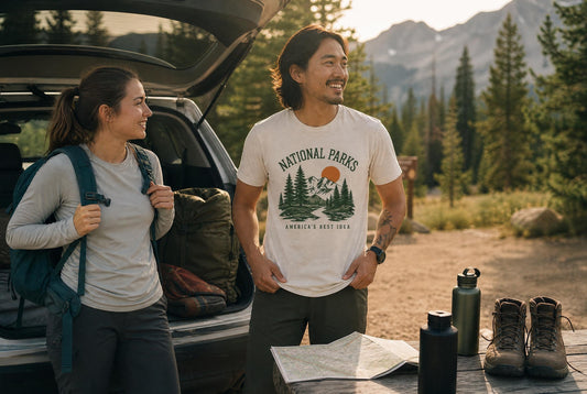 Graphic Tees vs Technical Hiking Shirts