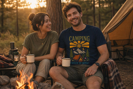 Couples Camping Shirt Ideas That Work