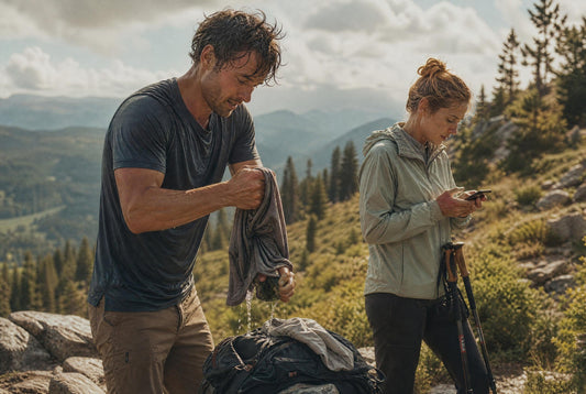 Hiking Shirt vs Regular T-Shirt