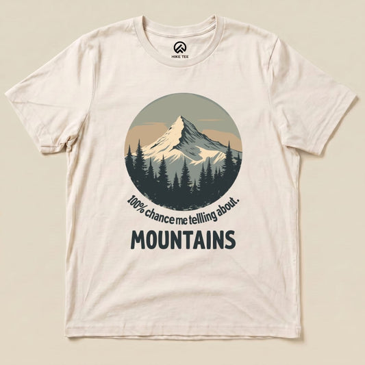 100% Chance Shirt Hike Tee T-Shirt Natural / S