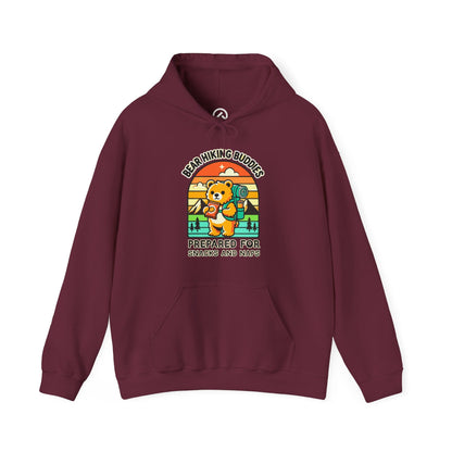 161_Snacks and Naps Bear - Hoodie