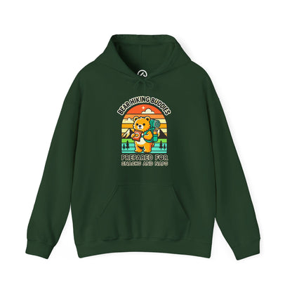 161_Snacks and Naps Bear - Hoodie
