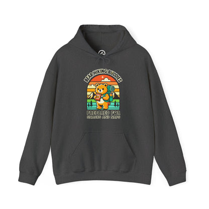 161_Snacks and Naps Bear - Hoodie