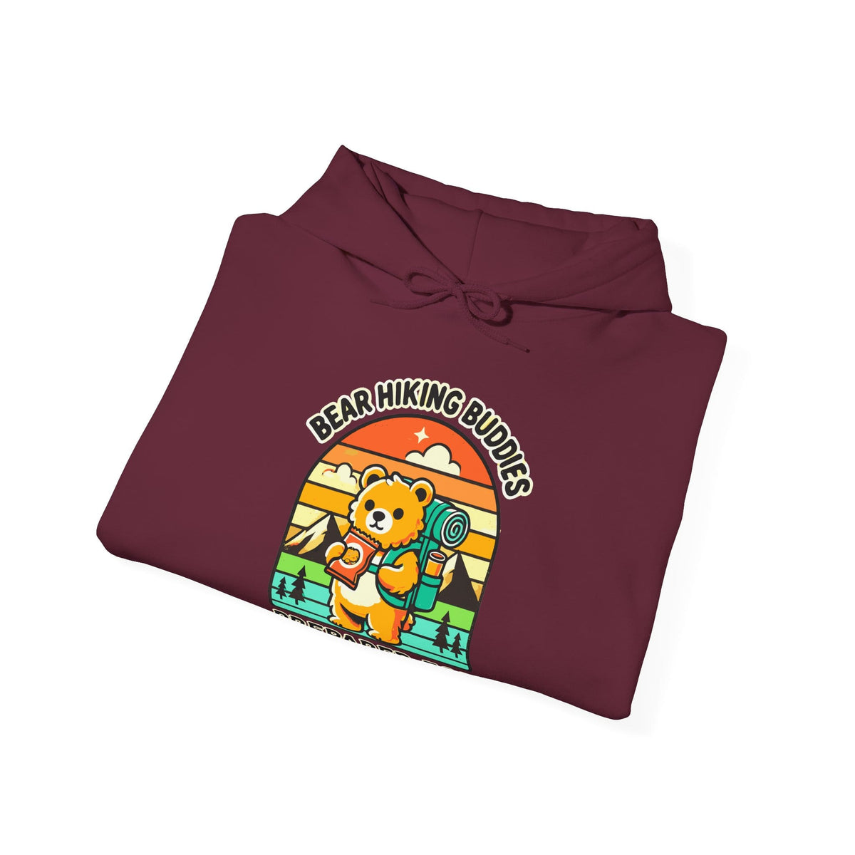 161_Snacks and Naps Bear - Hoodie