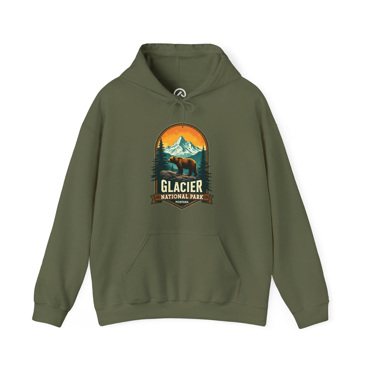 410_Glacier Grizzly Bear - Hoodie