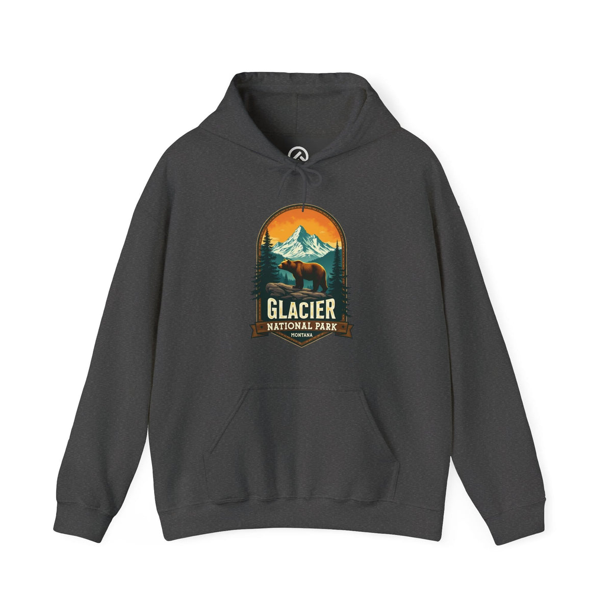 410_Glacier Grizzly Bear - Hoodie
